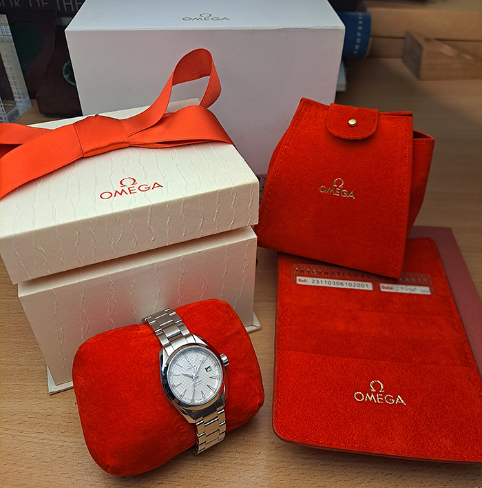 Ladies' Omega Seamaster Aqua Terra Quartz Ref. 231.10.30.61.02.001
